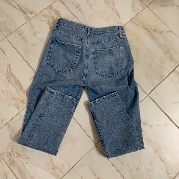 Agolde Riley High Rise Crop - Picture 2 of 7